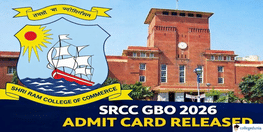 Shri Ram College of Commerce GBO 2026 Admit Card Released